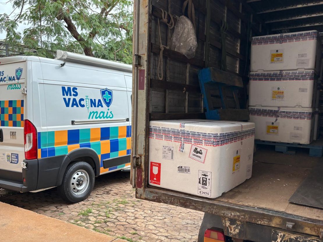 Vacinas contra dengue enviadas a MS fazem parte de estratégia do Governo Federal