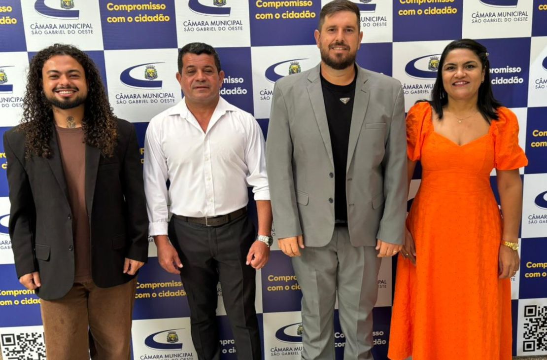Câmara Municipal de São Gabriel do Oeste elege nova Mesa Diretora para o biênio 2027-2028