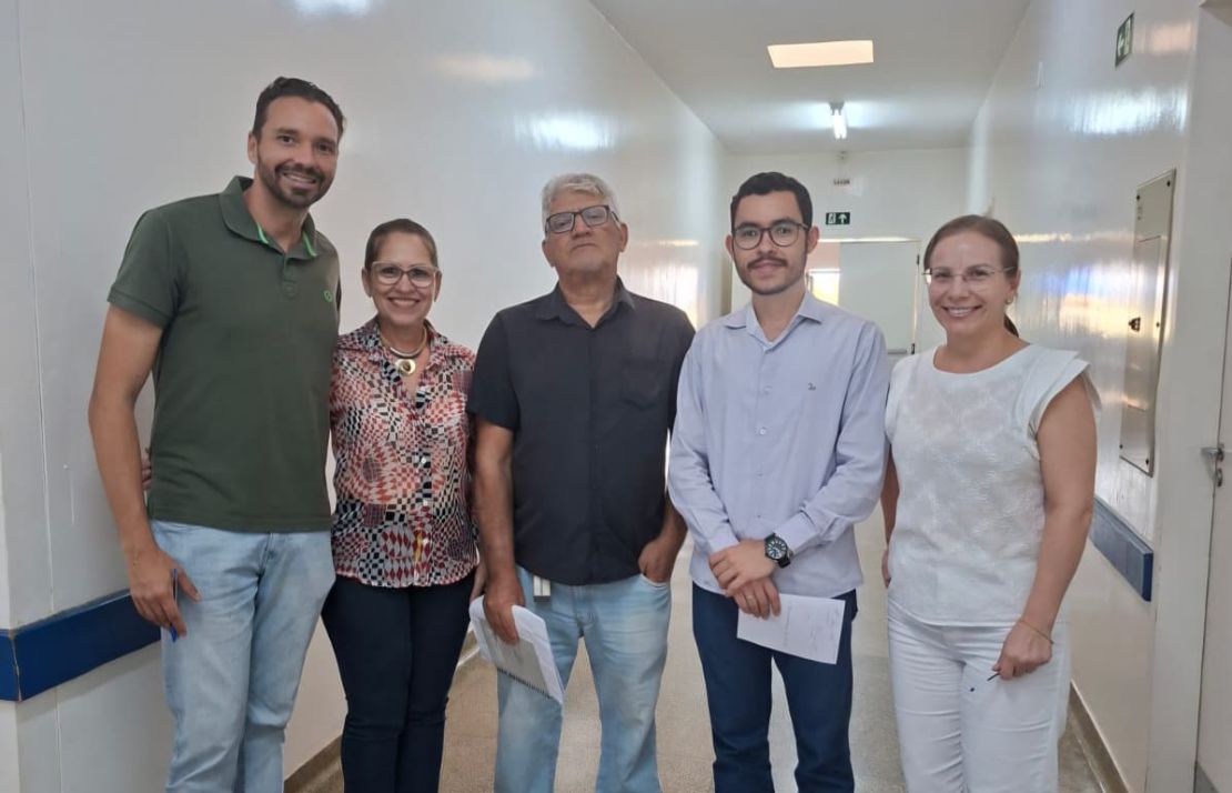 Pedro Gomes recebe auditores do Estado e avança na pactuação da saúde