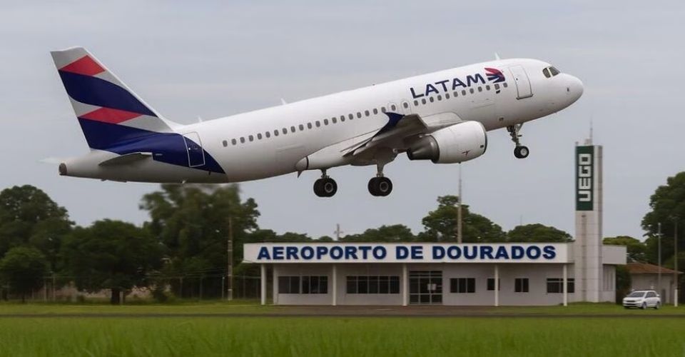 Dourados passa a ter voos diários e registra aumento na demanda de passageiros