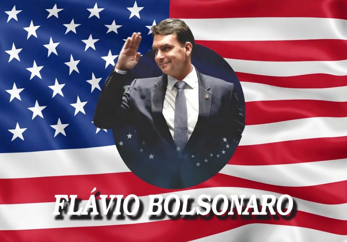 Patriotismo em debate: Discurso de Flávio Bolsonaro nos EUA levantou questionamentos por toda parte do mundo sobre soberania brasileira