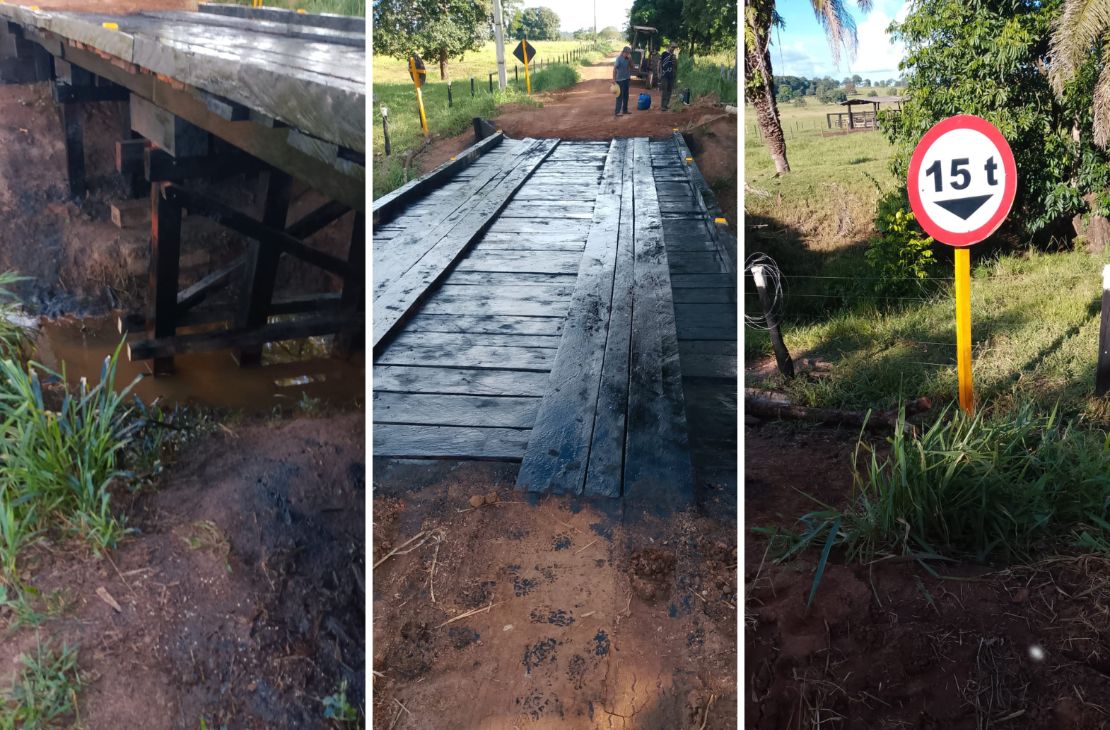 Prefeitura de Coxim entrega reforma da Ponte do Buriti