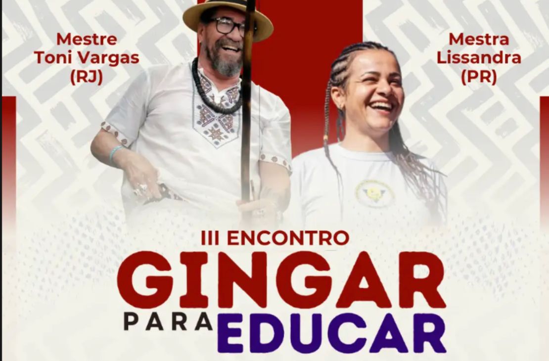Dourados: III Encontro Gingar para Educar reúne referências da capoeira e da cultura afro-brasileira