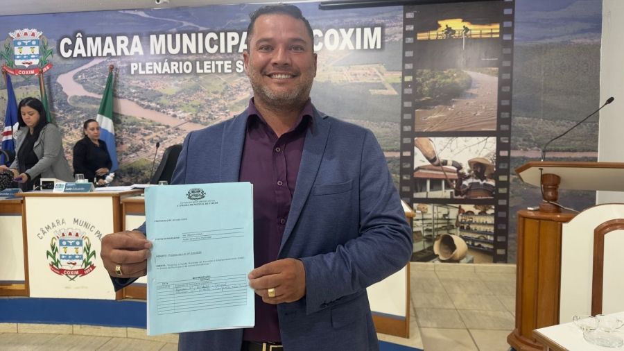 Projeto de Mauricio Helpis propõe incentivo à inovação, startups e pequenos negócios em Coxim