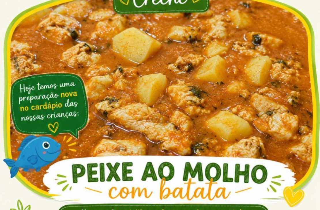 Sonora inclui peixe na merenda escolar das creches e amplia alimentação nutritiva para alunos
