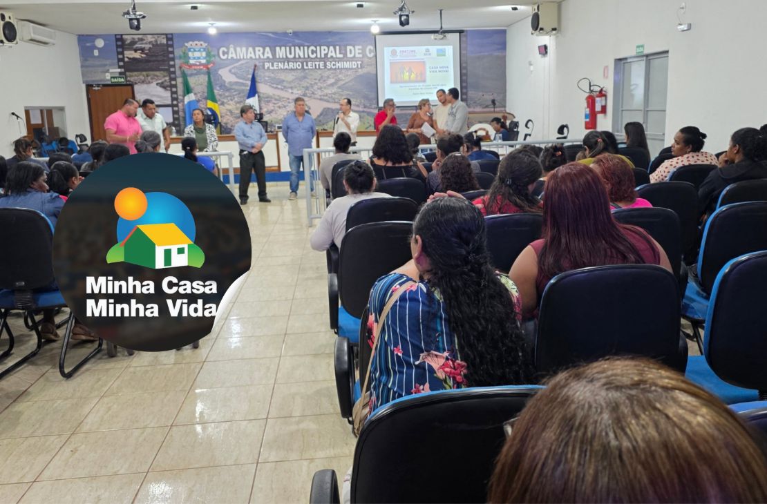 Prefeitura de Coxim apresenta projeto de 59 moradias populares do Minha Casa, Minha Vida