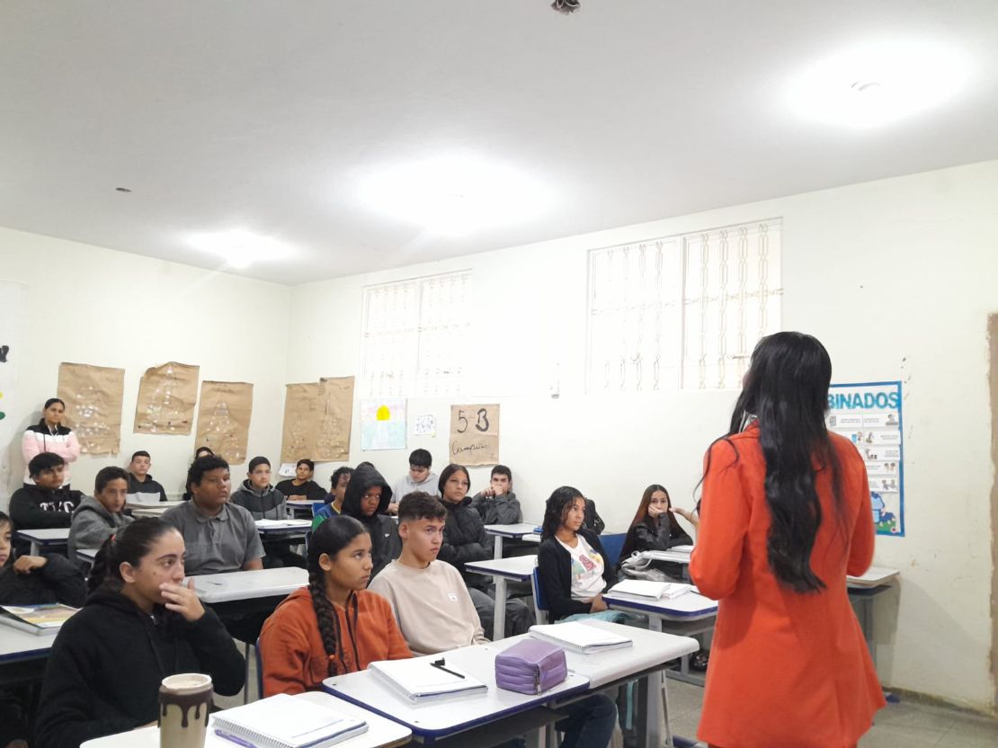 Prefeitura de Sonora realiza palestra do Maio Laranja na Escola Francesco Giobbi