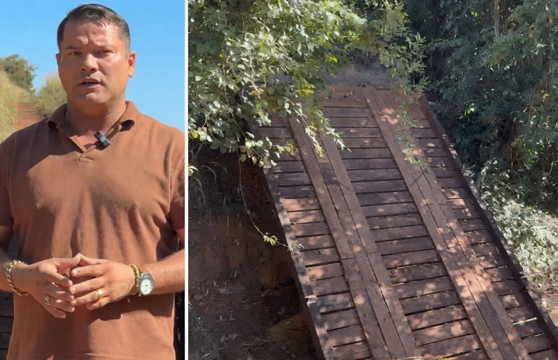 Vídeo de vereador expõe ponte caída em corredor rural e amplia cobranças por manutenção em Coxim