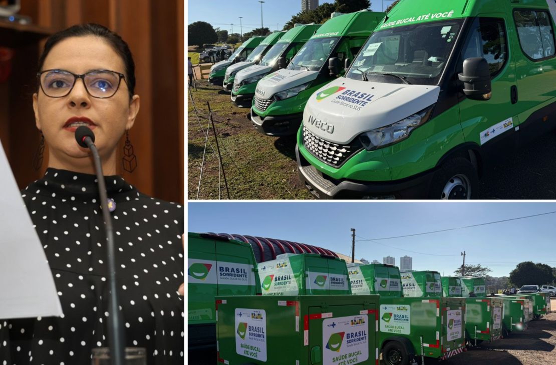 Deputada Gleice Jane comemora entrega de nove unidades odontológicas móveis para municípios de Mato Grosso do Sul