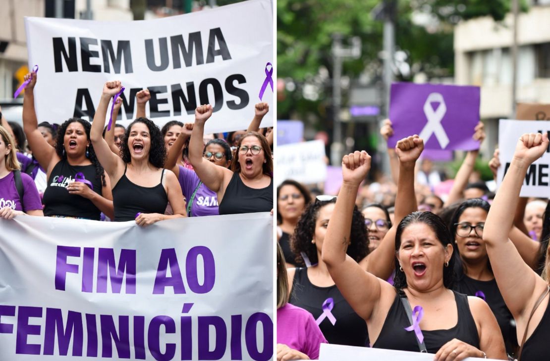 Caminhada #TodosPorElas reforça mobilização social contra o feminicídio em Mato Grosso do Sul