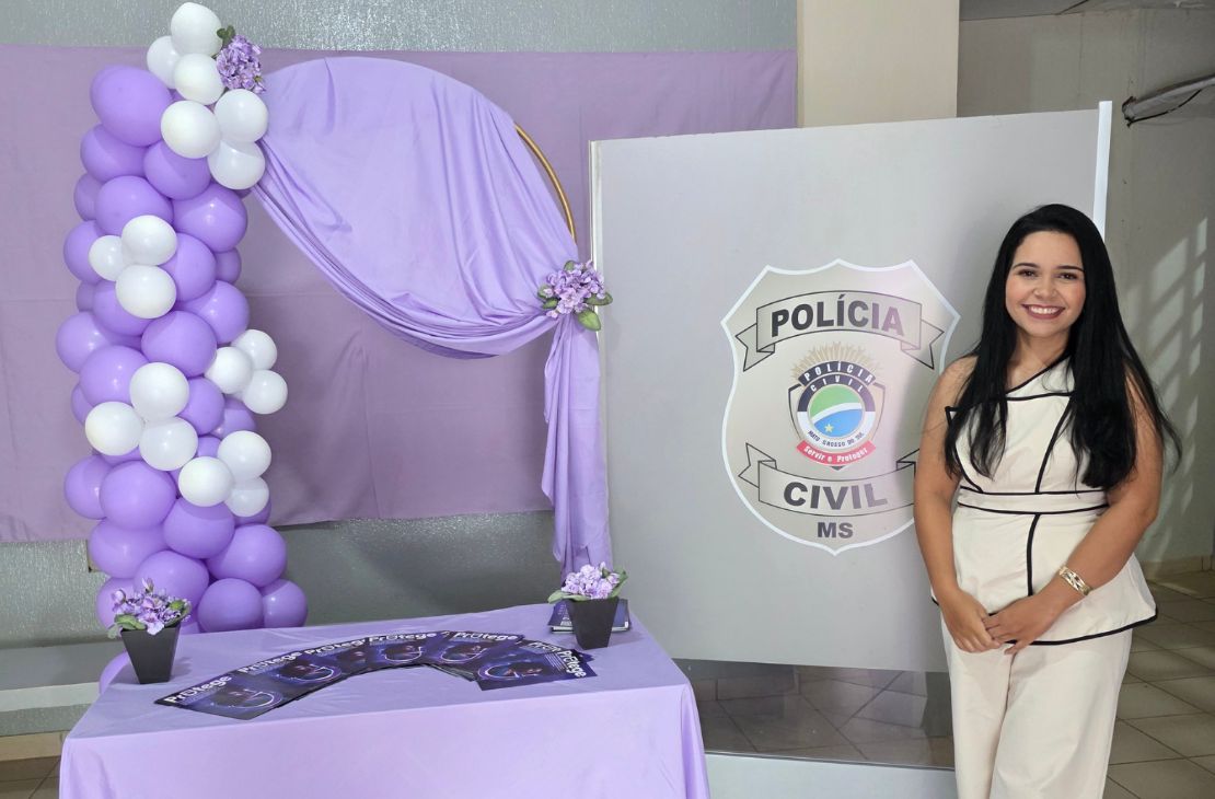 Dra. Jéssica Oliveira reforça rede de proteção às mulheres durante inauguração da Sala Lilás em Coxim