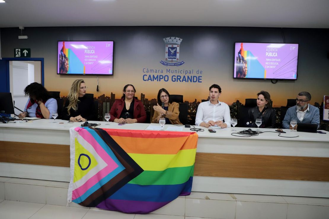 Audiência na Câmara reforça garantia de direitos para a população LGBTQIAPN+ em Campo Grande