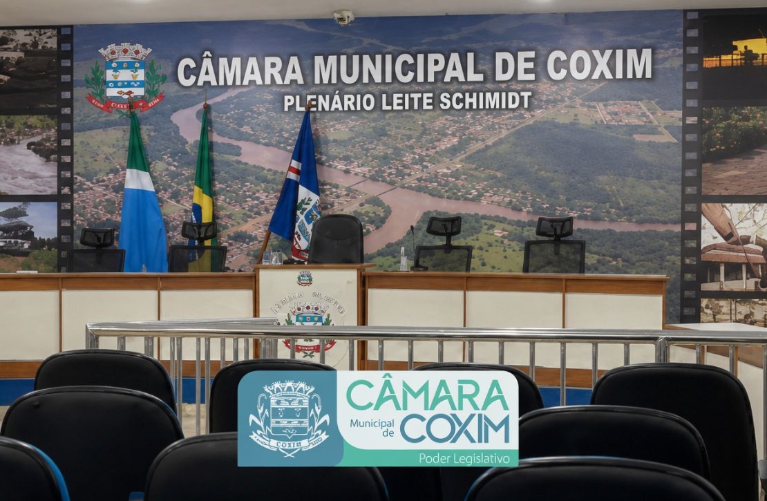 Câmara de Coxim convida população para Sessão Solene de Entrega de Moções nesta segunda-feira