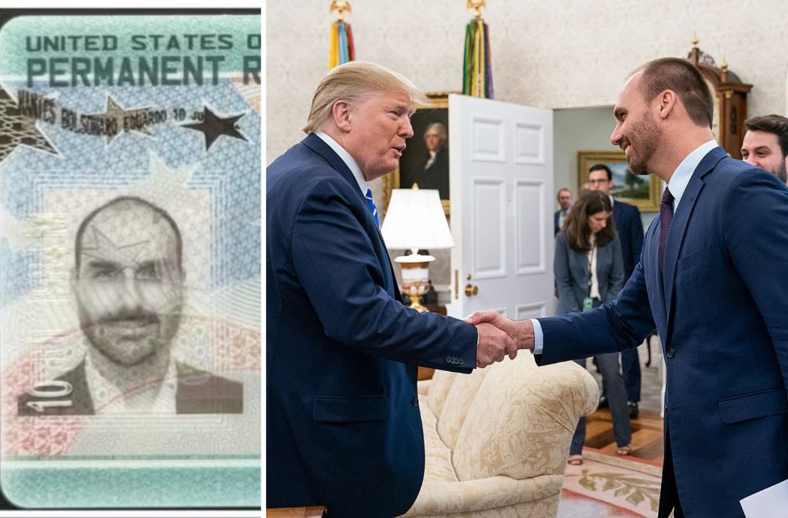 Governo dos EUA concede green card a Eduardo Bolsonaro em meio a tensões tarifárias