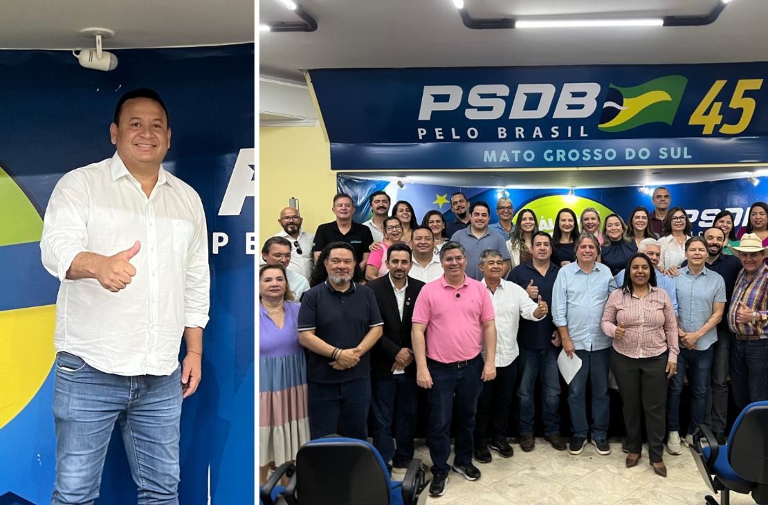 Vice-prefeito de Coxim, Flávio Dias é homologado pelo PSDB como pré-candidato a deputado estadual