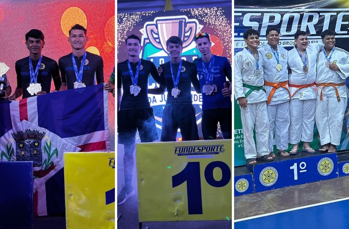 Equipes de Coxim se destacam nos Jogos da Juventude de MS e garantem vagas para a fase nacional