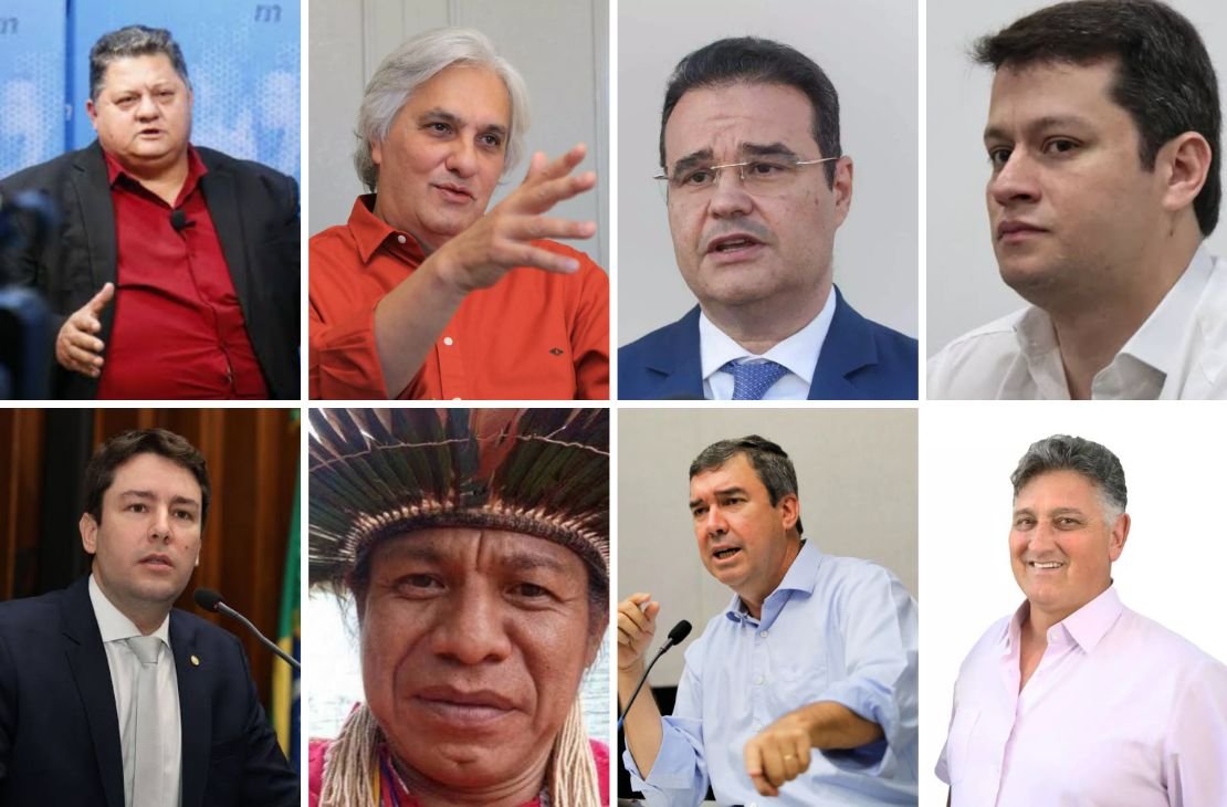Primeiro debate ao Governo de MS reúne oito candidatos e deve colocar gestão Riedel no centro das cobranças