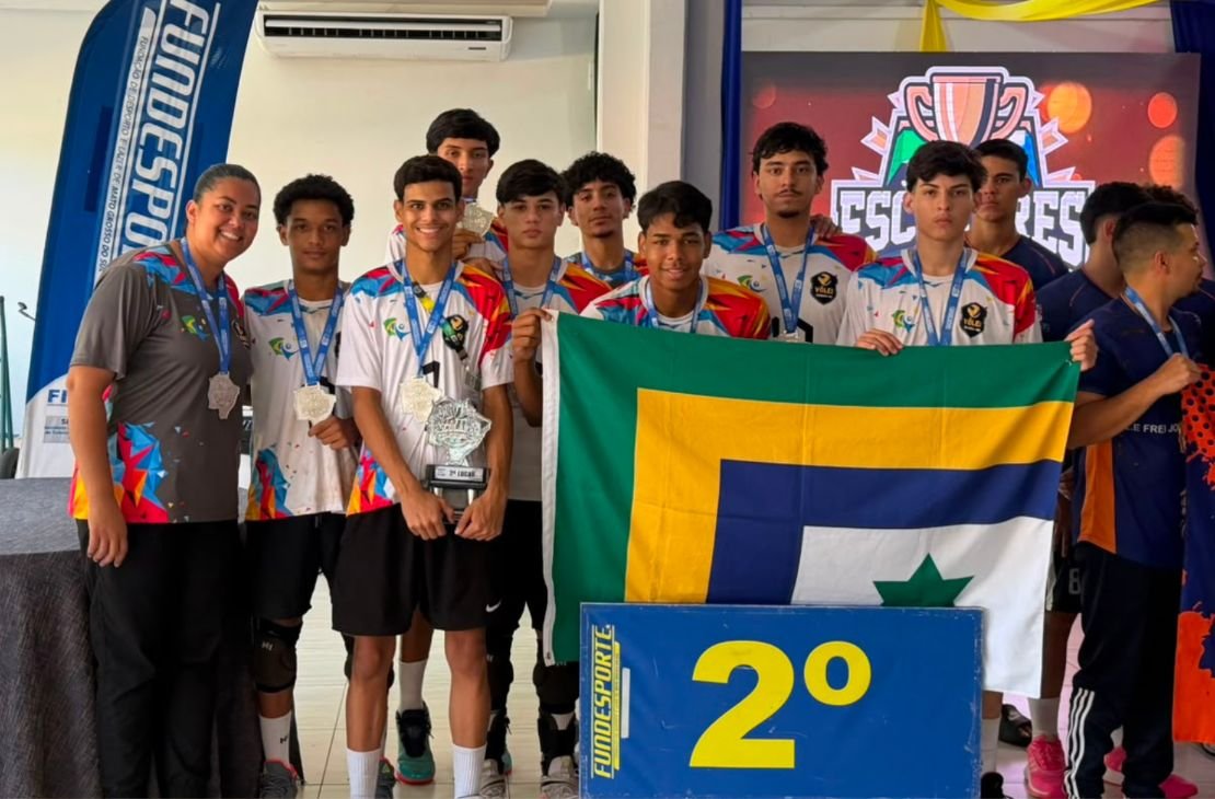 Sonora é vice-campeã estadual de voleibol nos Jogos Escolares da Juventude de MS e garante vaga na 1ª Divisão em 2027