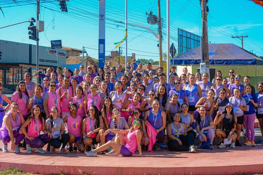 1ª Corrida Lilás reúne mais de 150 mulheres em ação de conscientização contra a violência