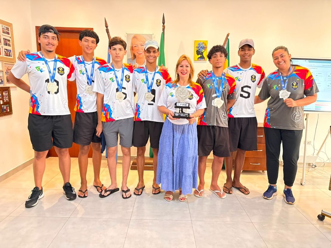 Sonora conquista dois pódios no voleibol nos Jogos Escolares de MS