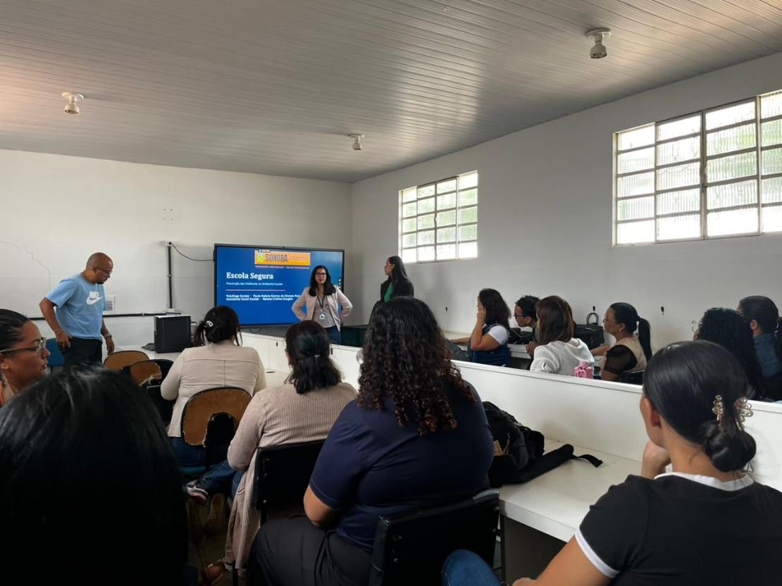 SEMED de Sonora promove formação sobre prevenção de violências no ambiente escolar