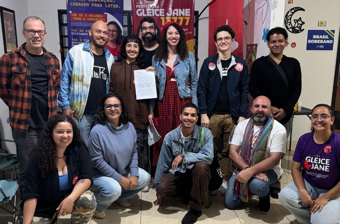 Gleice Jane reúne setor cultural em Dourados e firma compromisso com artistas independentes