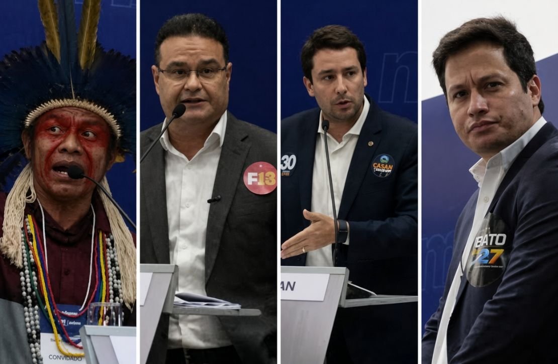 Daniel Lemes, Fábio Trad, Catan e Renato Gomes fazem críticas diretas a Riedel em debate marcado por confrontos