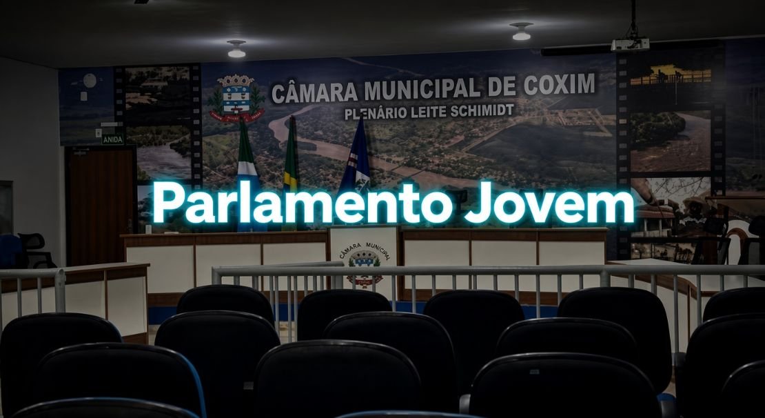 Câmara de Coxim anuncia retomada do Parlamento Jovem a partir de novembro