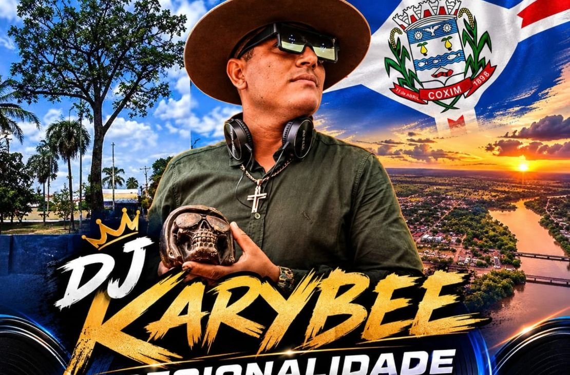DJ Karybee aposta em remix de artistas locais para valorizar cultura de Coxim