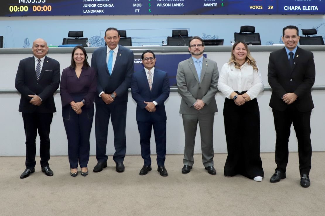 Vereadores elegem Mesa Diretora que estará à frente da Câmara CG no biênio 2027-2028