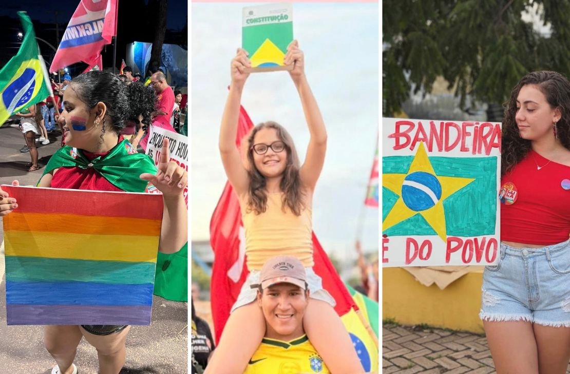 Manifestação em apoio a Lula reúne trabalhadores, professores e estudantes em Coxim