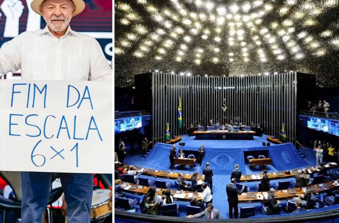 Vitória de Lula: Senado aprova fim da escala 6×1 em primeiro turno