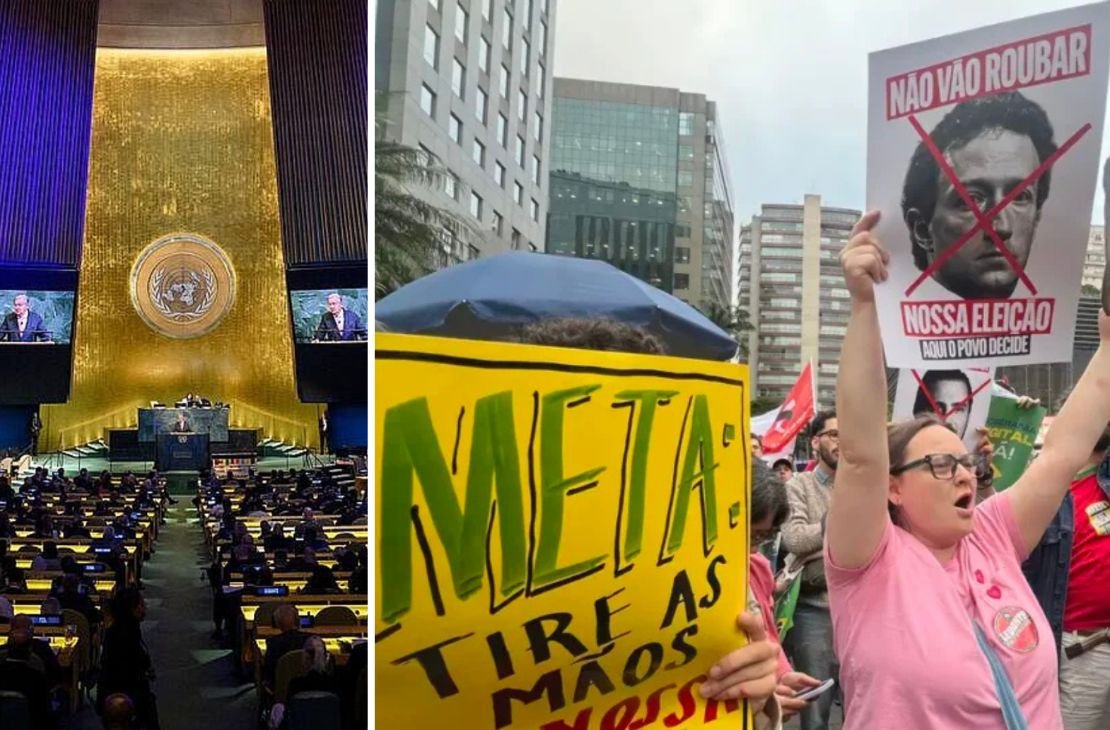 Exclusivo: ONU cobra Meta por manipulação na eleição brasileira